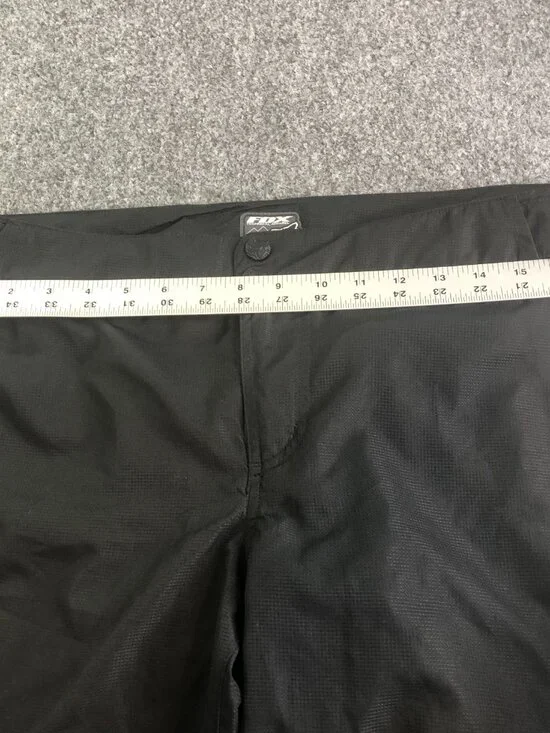 Fox Racing Sierra Shorts Womens Large Black Padded Mountain Bike Biking Cycling - Picture 8 of 13